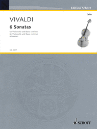 Six Sonatas Sheet Music by Antonio Vivaldi