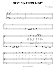 Seven Nation Army Sheet Music by The White Stripes