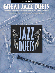 Great Jazz Duets (Alto Sax) Sheet Music by Various