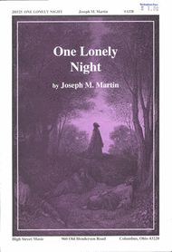 One Lonely Night Sheet Music by Joseph M. Martin