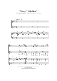 Wouldn't It Be Nice Sheet Music by The Beach Boys