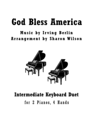 God Bless America (2 Pianos