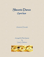 Slavonic Dance Op46 No8 for Flute Quartet Sheet Music by Antonin Dvorak