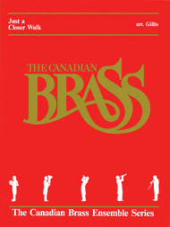 Just a Closer Walk Sheet Music by The Canadian Brass