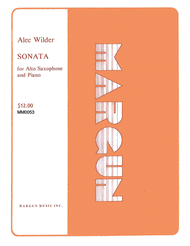 Sonata Sheet Music by Alec Wilder