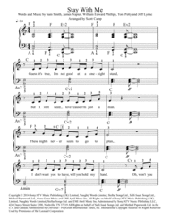 Stay With Me Sheet Music by Sam Smith