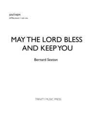 May the Lord Bless and Keep You Sheet Music by Bernard Sexton