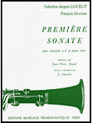Sonate No1 pour Clarinette Sib Sheet Music by Francois Devienne