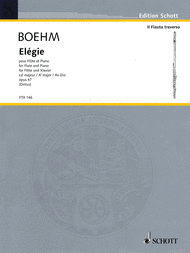 Elegie Ab major op. 47 Sheet Music by Theobald Boehm