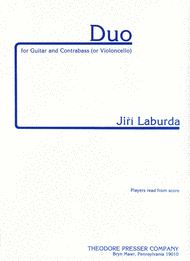 Duo Sheet Music by Jiri Laburda