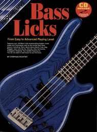 Progressive Bass Guitar Licks (Book/CD) Sheet Music by Stephan Richter