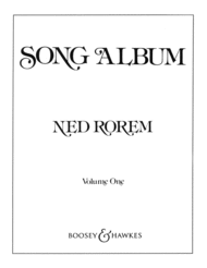 Song Album - Volume 1 Sheet Music by Ned Rorem