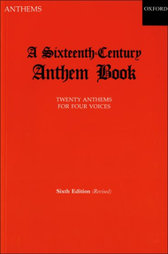 A Sixteenth-Century Anthem Book Sheet Music by Christopher Morris