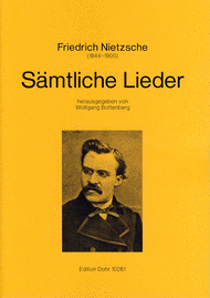 Samtliche Lieder Sheet Music by Friedrich Nietzsche
