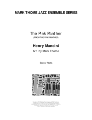 The Pink Panther from THE PINK PANTHER Sheet Music by Henry Mancini