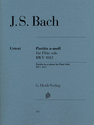 Partita in A minor for Flute Solo BWV 1013 Sheet Music by Johann Sebastian Bach