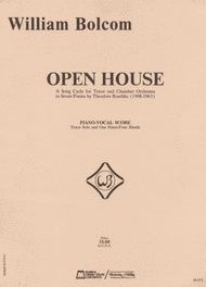 Open House Sheet Music by William Bolcom