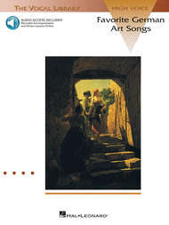 Favorite German Art Songs - Volume 1 Sheet Music by Various