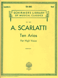 10 Arias Sheet Music by Alessandro Scarlatti