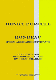 Henry Purcell - Rondeau - From Abdelazer Suite Sheet Music by Henry Purcell