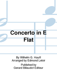 Concerto En Mib Majeur Sheet Music by Wilhelm Hauff