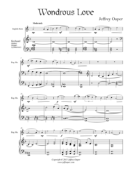 Wondrous Love (for English Horn) Sheet Music by Jeffrey Ouper