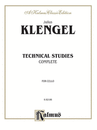 Technical Studies For Cello Sheet Music by Julius Klengel