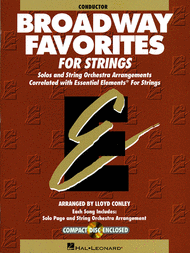 Broadway Favorites For Strings - Conductor Score/CD Sheet Music by Lloyd Conley