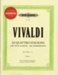 The Four Seasons Op. 8 Sheet Music by Antonio Vivaldi