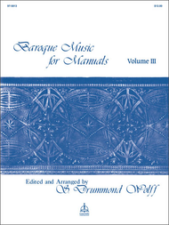 Baroque Music For Manuals