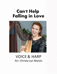 Can't Help Falling In Love (Harp & Voice) G major Sheet Music by Michael Buble