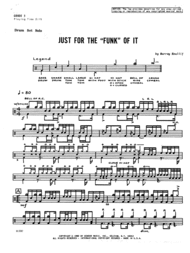 Just For The 'Funk' Of It Sheet Music by Murray Houllif