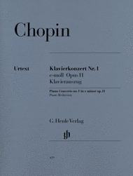 Concerto for Piano and Orchestra E minor Op. 11