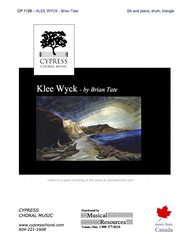 Klee Wyck Sheet Music by Brian Tate