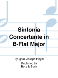Sinfonia Concertante in B-Flat Major Sheet Music by Ignaz Joseph Pleyel