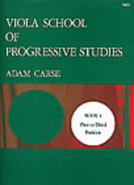 Viola School of Progressive Studies - Book 4 Sheet Music by Adam Carse
