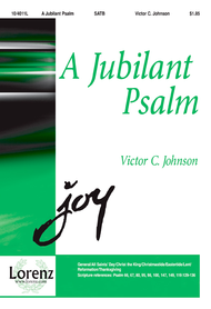 A Jubilant Psalm Sheet Music by Victor C Johnson