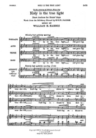 Holy Is The True Light Sheet Music by Sir William Henry Harris