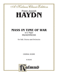 Paukenmesse (Missa in Tempori Belli) in C Major Sheet Music by Franz Joseph Haydn