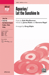 Aquarius / Let the Sunshine In Sheet Music by Galt Macdermot