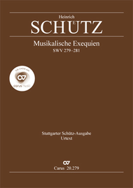 Musikalische Exequien I-III Sheet Music by Heinrich Schutz