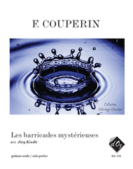 Les barricades mysterieuses Sheet Music by Francois Couperin