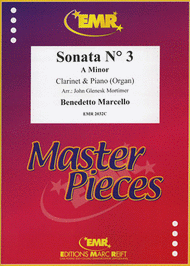 Sonata Ndeg 3 in A minor Sheet Music by Benedetto Marcello