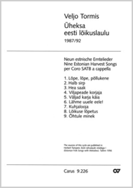 9 eesti loskulaulu Sheet Music by Veljo Tormis