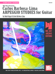 Carlos Barbosa-Lima Arpeggio Studies for Guitar Sheet Music by Carlos Barbosa-Lima