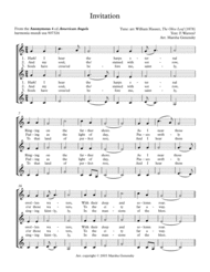 Anonymous 4: Invitation Sheet Music by Anonymous