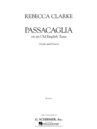 Passacaglia (Piano / Viola) Sheet Music by Rebecca Clarke