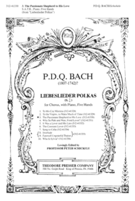 Liebeslieder Polkas: The Passionate Shepherd To His Love Sheet Music by PDQ Bach