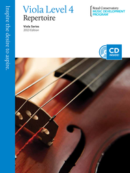 Viola Series: Viola Repertoire 4 Sheet Music by The Royal Conservatory Music Development Program
