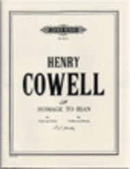 Homage to Iran Sheet Music by Henry Cowell
